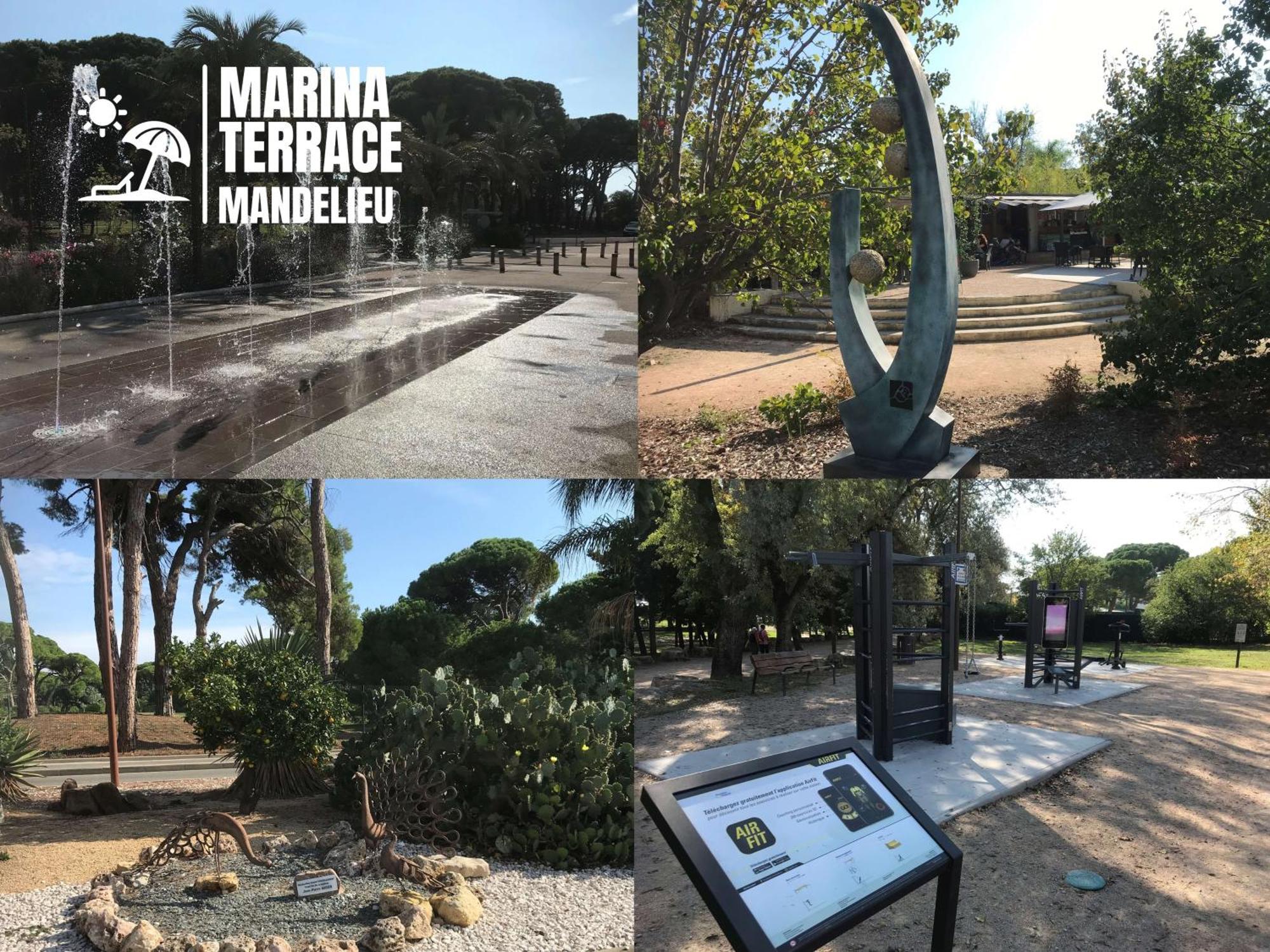 Apartmán Marina Terrace Mandelieu Exteriér fotografie
