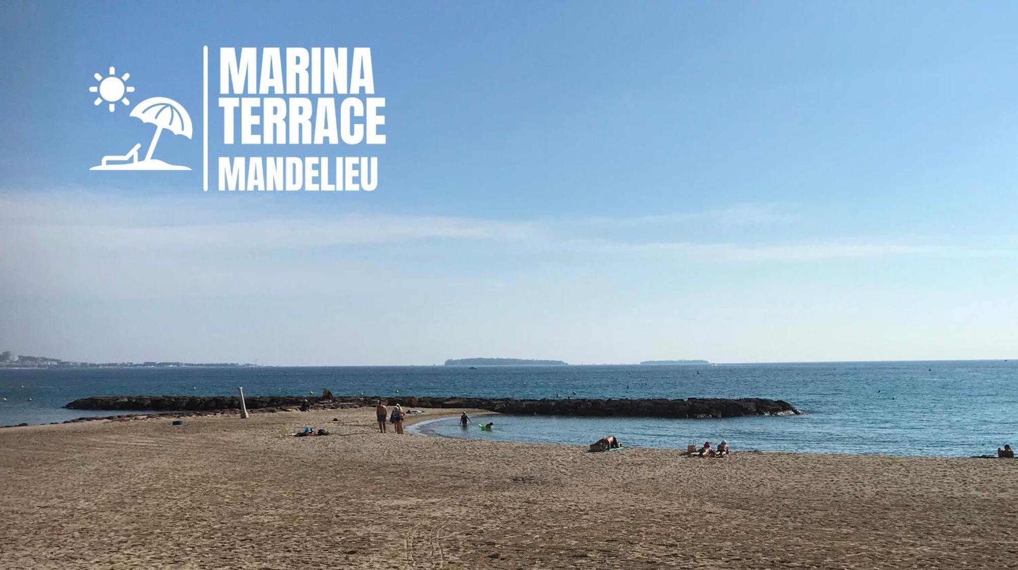 Apartmán Marina Terrace Mandelieu Exteriér fotografie