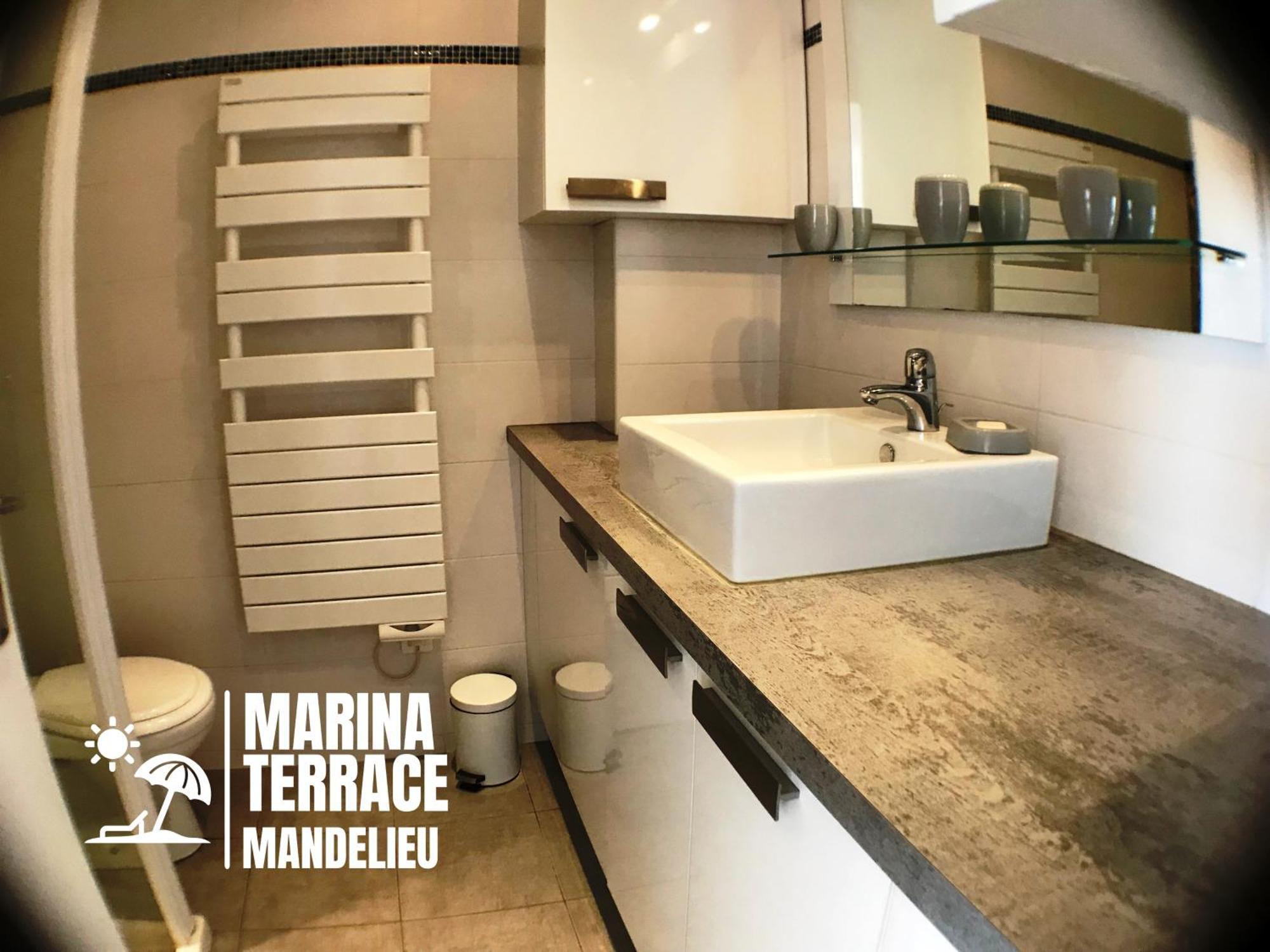 Apartmán Marina Terrace Mandelieu Exteriér fotografie